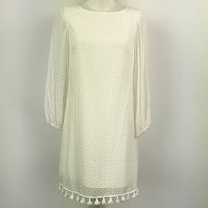 NEW! Sail to Sable White Long Sleeve Dress